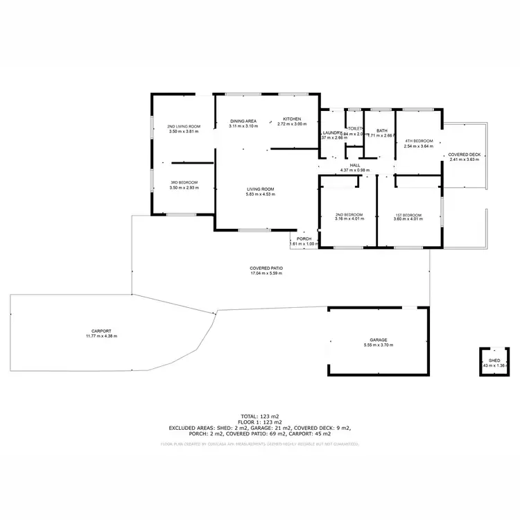 Floorplan of Homely house listing, 15 Saint Andrews Drive, Pialba QLD 4655