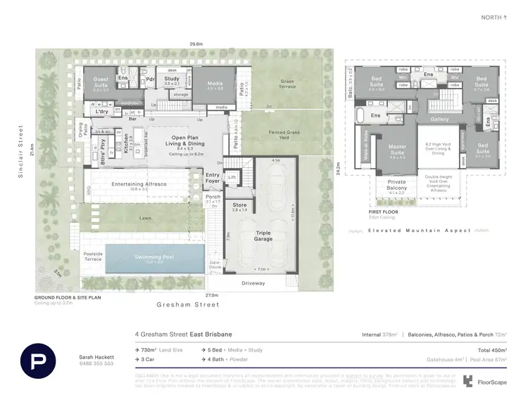 Floorplan of Homely house listing, 4 Gresham Street, East Brisbane QLD 4169