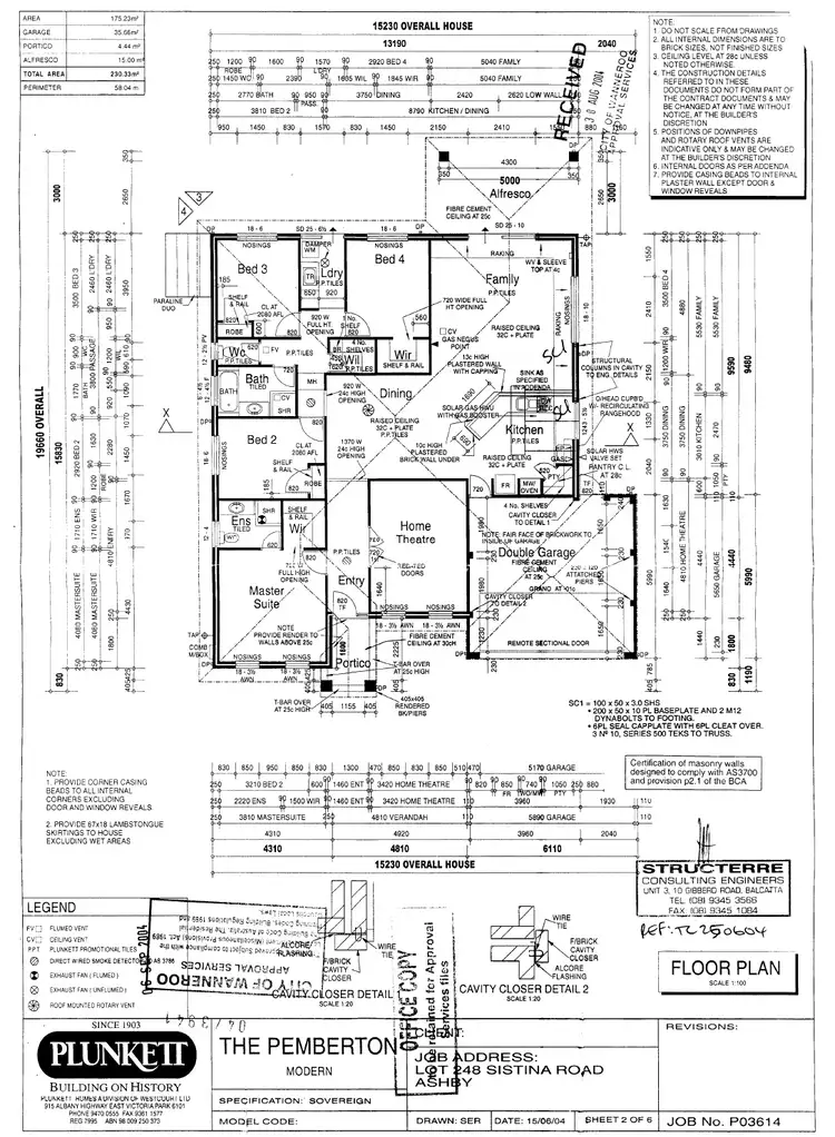 Floorplan of Homely house listing, 5 Sistina Road, Ashby WA 6065