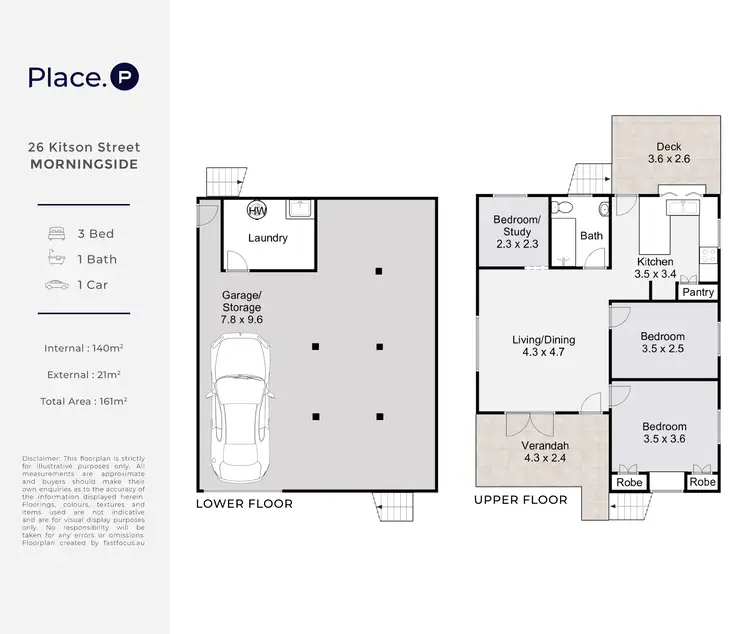 Floorplan of Homely house listing, 26 Kitson Street, Morningside QLD 4170