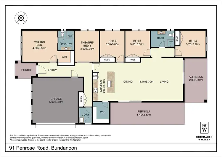 Floorplan of Homely house listing, 91 Penrose Road, Bundanoon NSW 2578