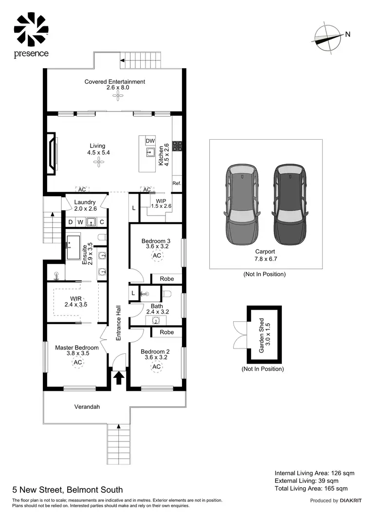 Floorplan of Homely house listing, 5 New Street, Belmont South NSW 2280