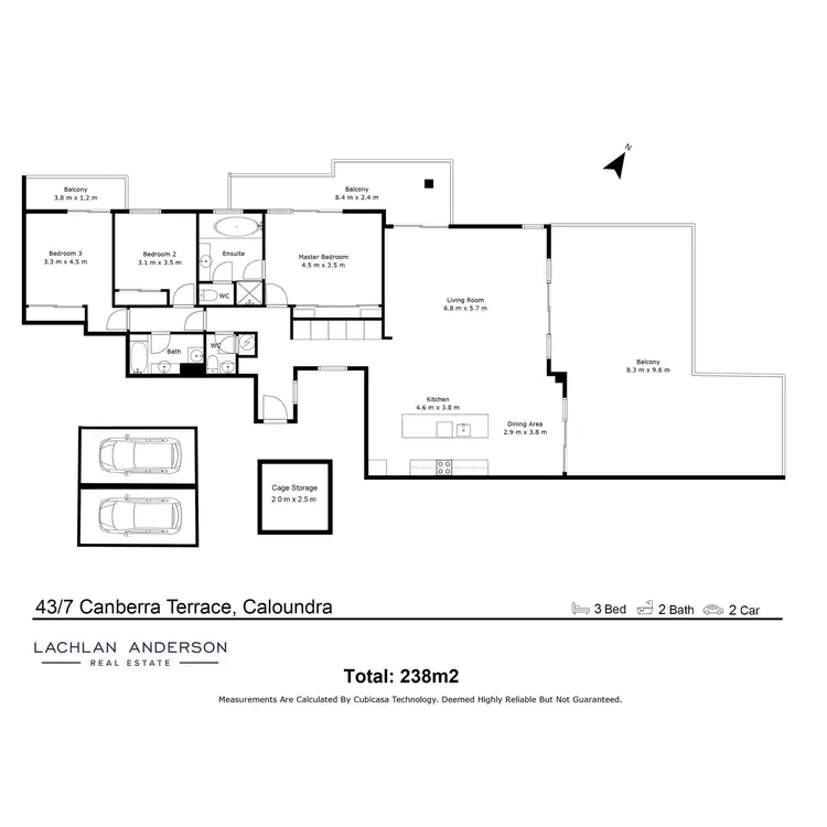 Floorplan of Homely unit listing, 43/7 Canberra Terrace, Kings Beach QLD 4551
