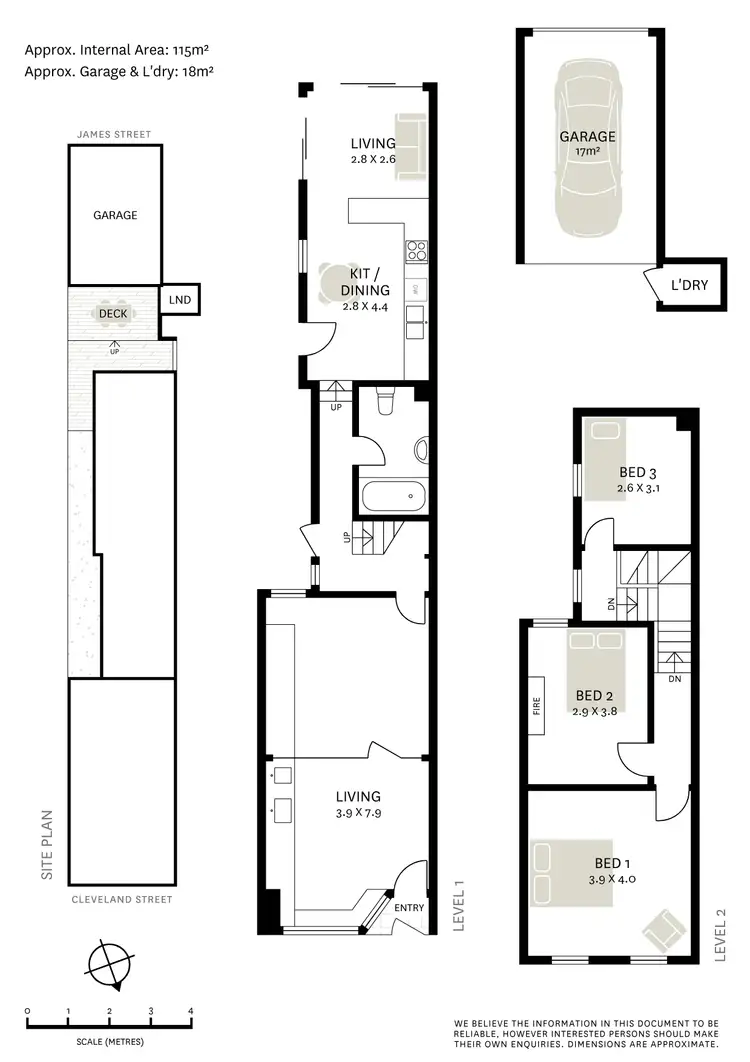 Floorplan of Homely house listing, 311 Cleveland Street, Redfern NSW 2016
