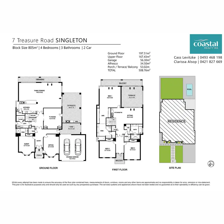 Floorplan of Homely house listing, 7 Treasure Road, Singleton WA 6175