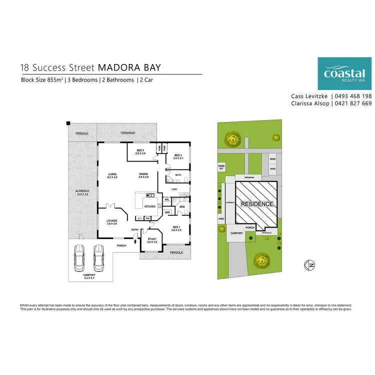 Floorplan of Homely house listing, 18 Success Street, Madora Bay WA 6210