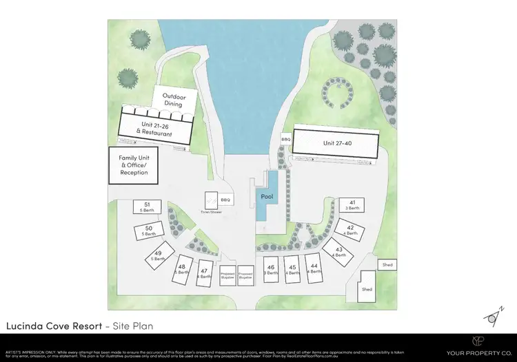 Floorplan of Homely house listing, 54 Dungeness Road, Lucinda QLD 4850