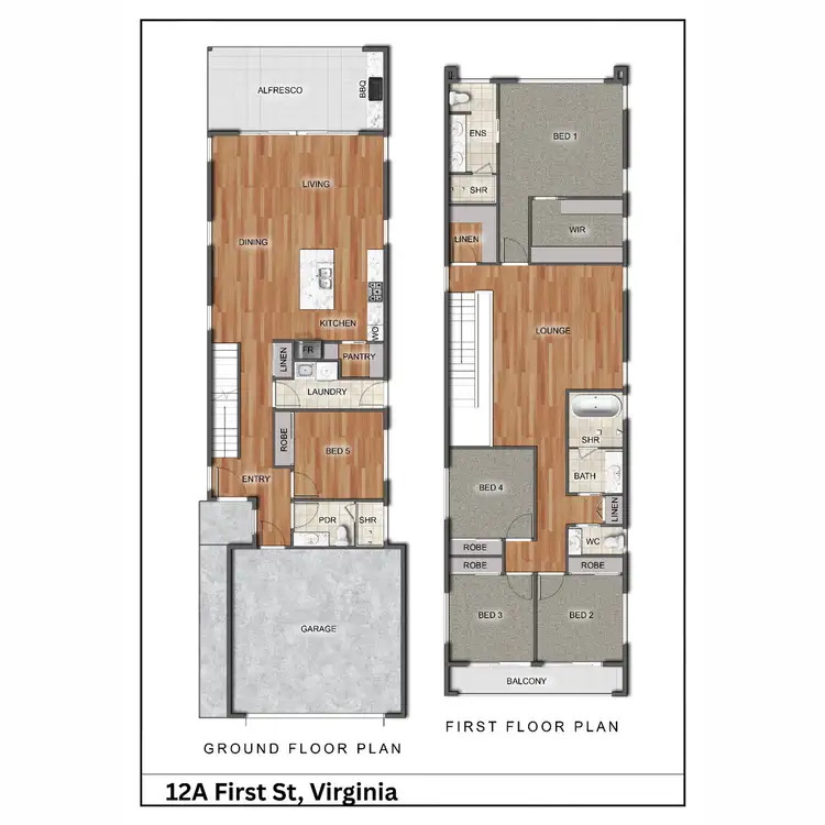 Floorplan of Homely house listing, 12a First Street, Virginia QLD 4014