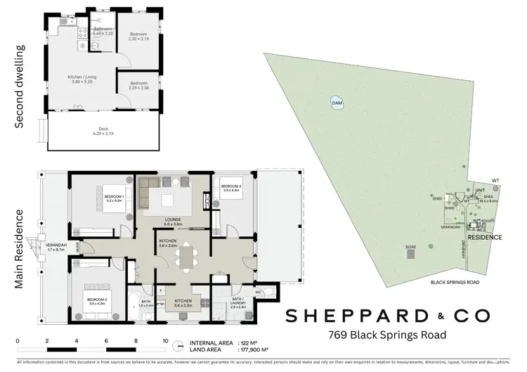 Floorplan of Homely rural property listing, 769 Black Springs Road, Mudgee NSW 2850