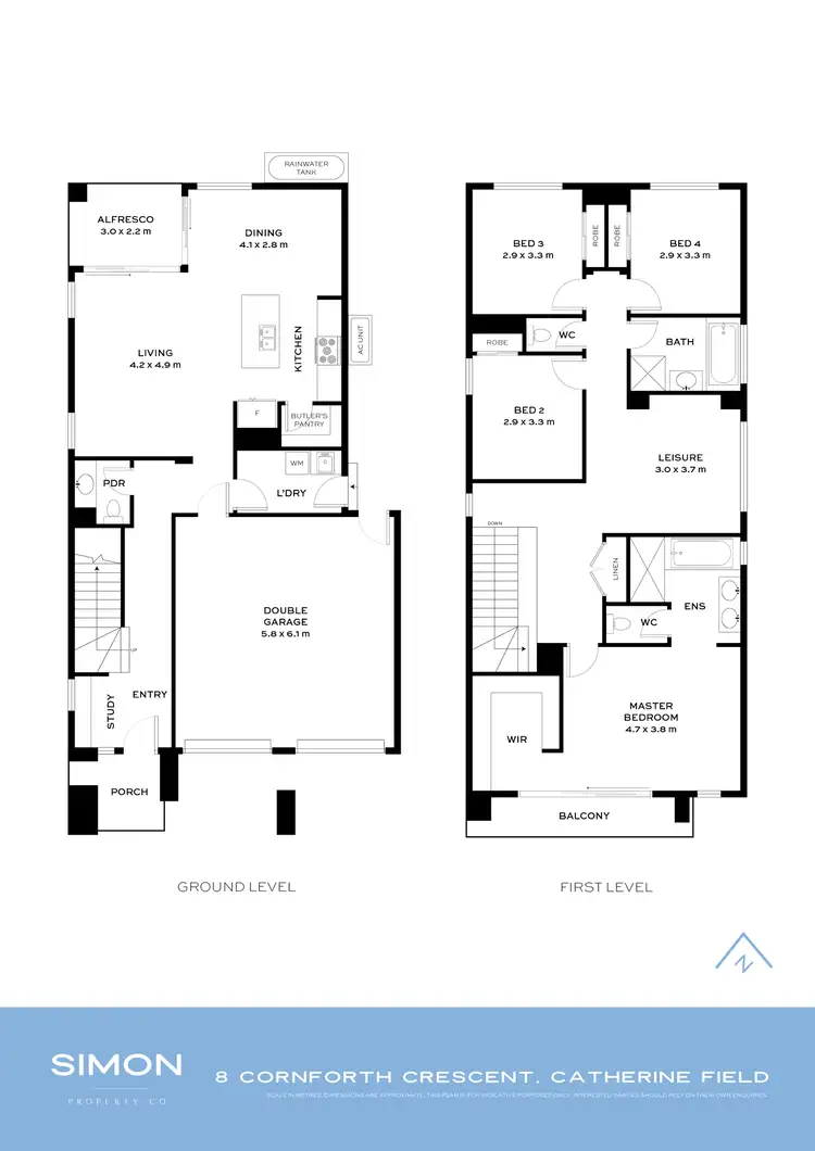 Floorplan of Homely house listing, 8 Cornforth Crescent, Catherine Field NSW 2557
