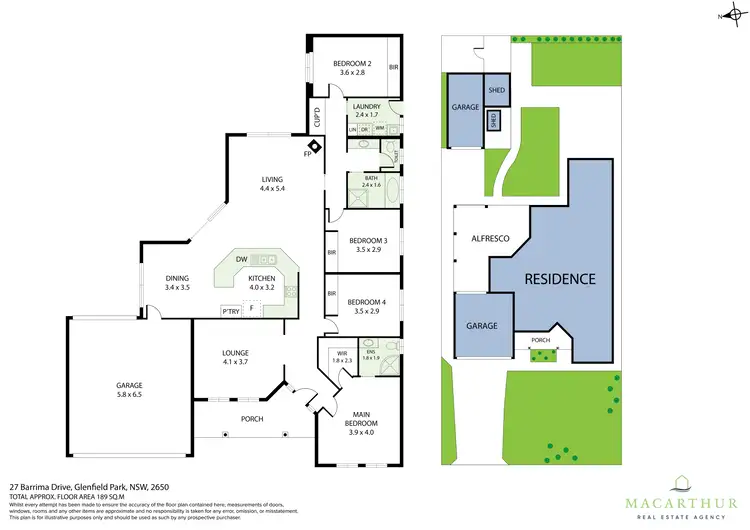 Floorplan of Homely house listing, 27 Barrima Drive, Glenfield Park NSW 2650