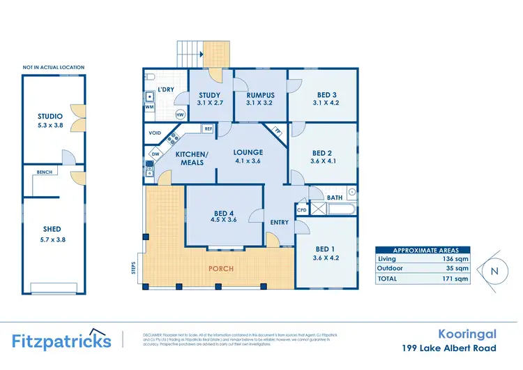 Floorplan of Homely house listing, 197 & 199 Lake Albert Road, Kooringal NSW 2650