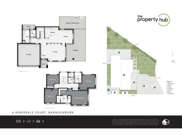 Floorplan of Homely house listing, 6 Hindsdale Court, Bannockburn QLD 4207