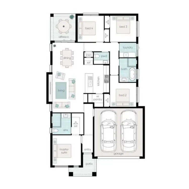 Floorplan of Homely house listing, Lot 3 (52) Greenacre Drive, Tahmoor NSW 2573