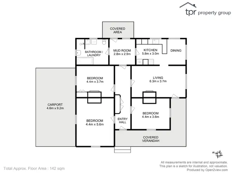 Floorplan of Homely house listing, 41 Narrows Road, Strathblane TAS 7109