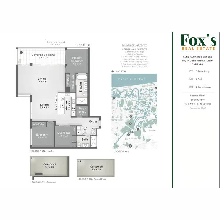Floorplan of Homely unit listing, 64/34 John Francis Drive, Carrara QLD 4211