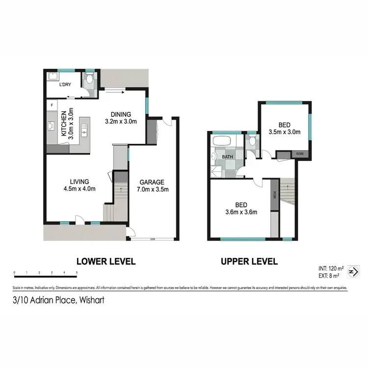 Floorplan of Homely townhouse listing, 3/10 Adrian Place, Wishart QLD 4122