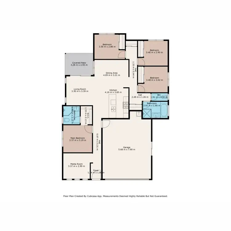 Floorplan of Homely house listing, 3 Siffleet Terrace, Gunnedah NSW 2380