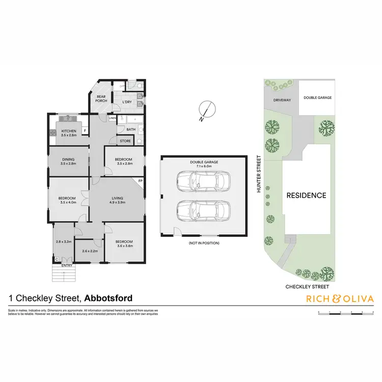 Floorplan of Homely house listing, 1 Checkley Street, Abbotsford NSW 2046