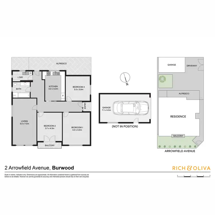 Floorplan of Homely house listing, 2 Arrowfield Avenue, Burwood NSW 2134