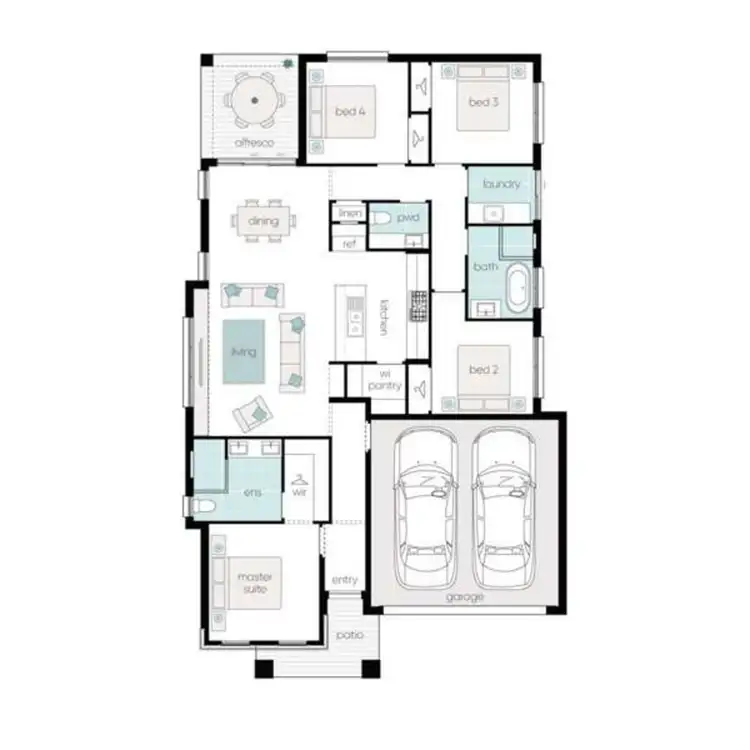 Floorplan of Homely house listing, 7 Lilium Street, Lochinvar NSW 2321