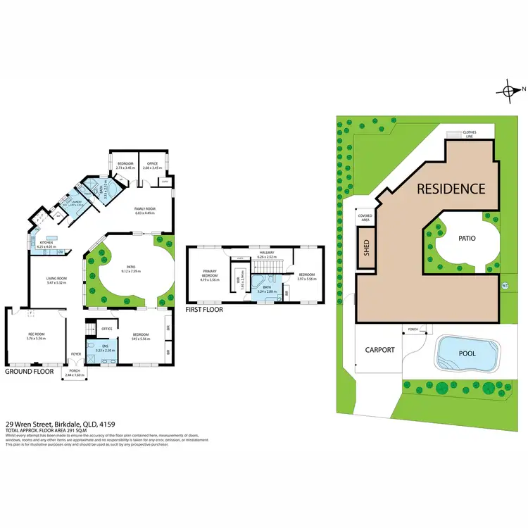Floorplan of Homely house listing, 29 Wren Street, Birkdale QLD 4159