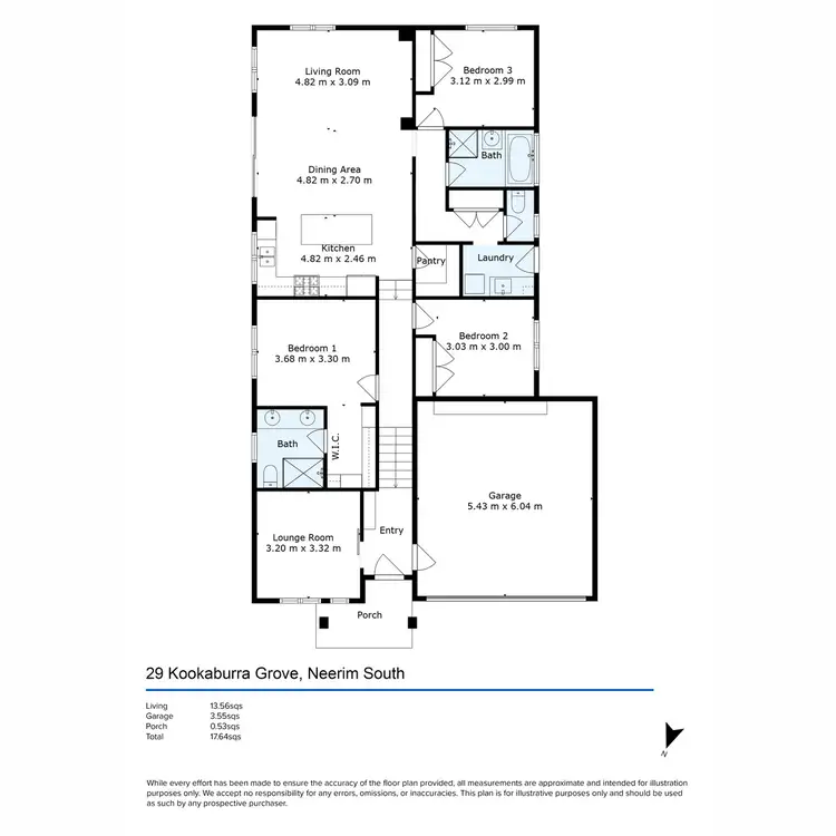 Floorplan of Homely house listing, 29 Kookaburra Grove, Neerim South VIC 3831