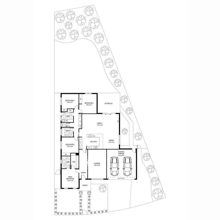 Floorplan of Homely house listing, 41 Daintree Way, Ocean Grove VIC 3226