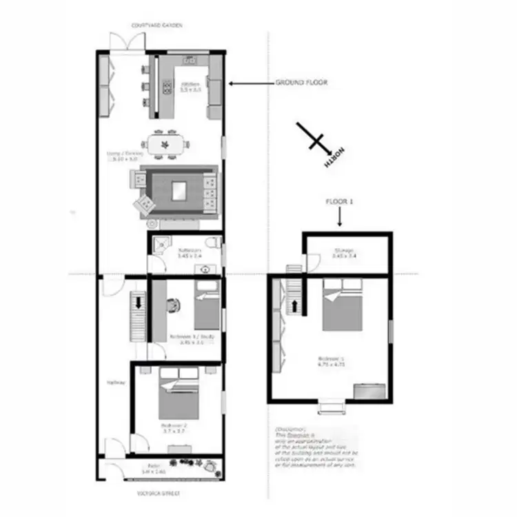 Floorplan of Homely house listing, 12 Victoria Street, Spring Hill QLD 4000