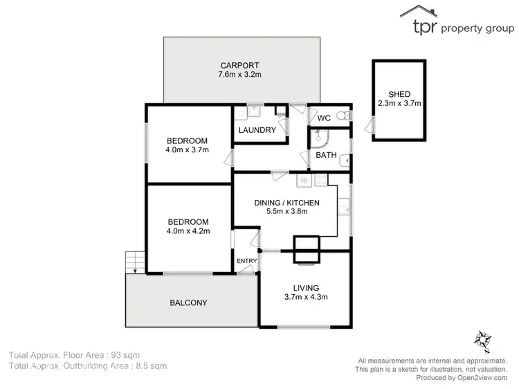 Floorplan of Homely house listing, 10 Walkers Road, Franklin TAS 7113