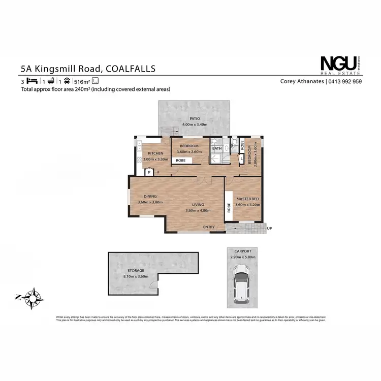 Floorplan of Homely house listing, 5A Kingsmill Road, Coalfalls QLD 4305