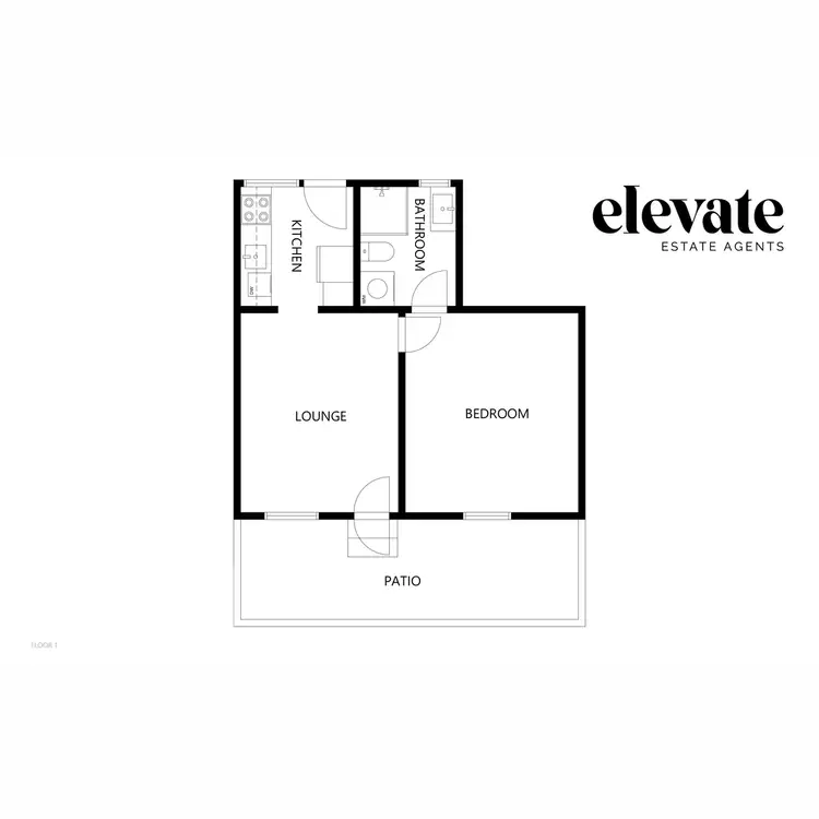 Floorplan of Homely unit listing, 148A Boundary Road, Bardon QLD 4065