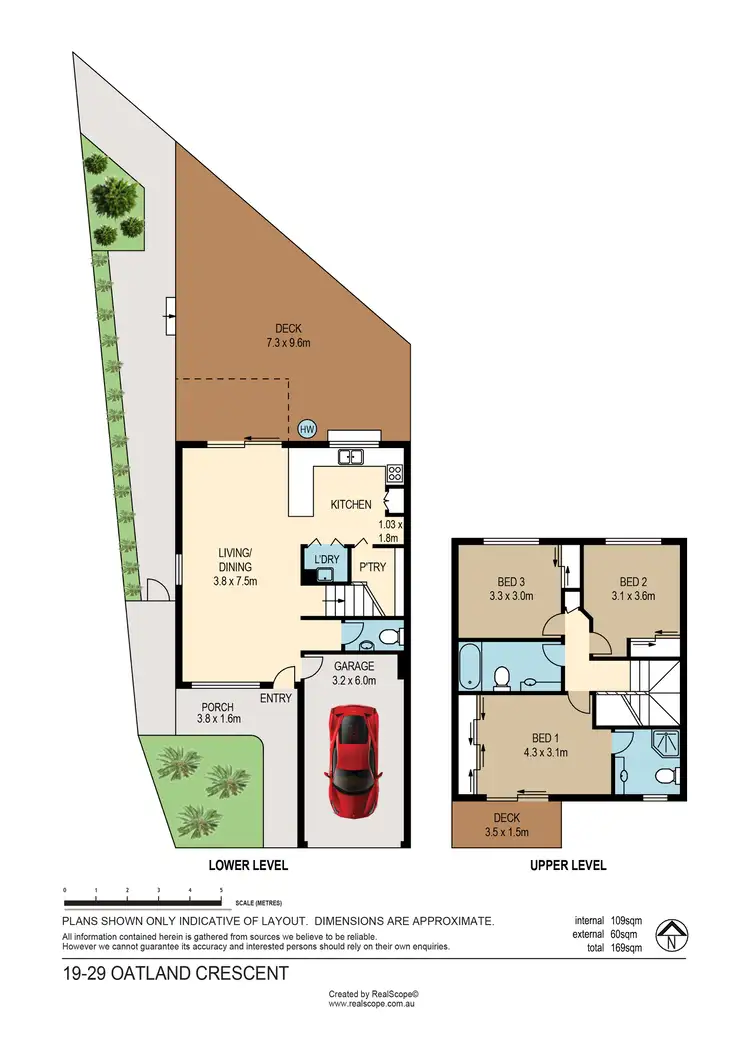 Floorplan of Homely townhouse listing, 19/29 Oatland Crescent, Holland Park West QLD 4121