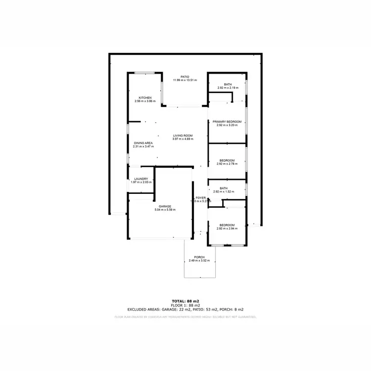 Floorplan of Homely unit listing, 208/2-20 Island View Drive, Urangan QLD 4655