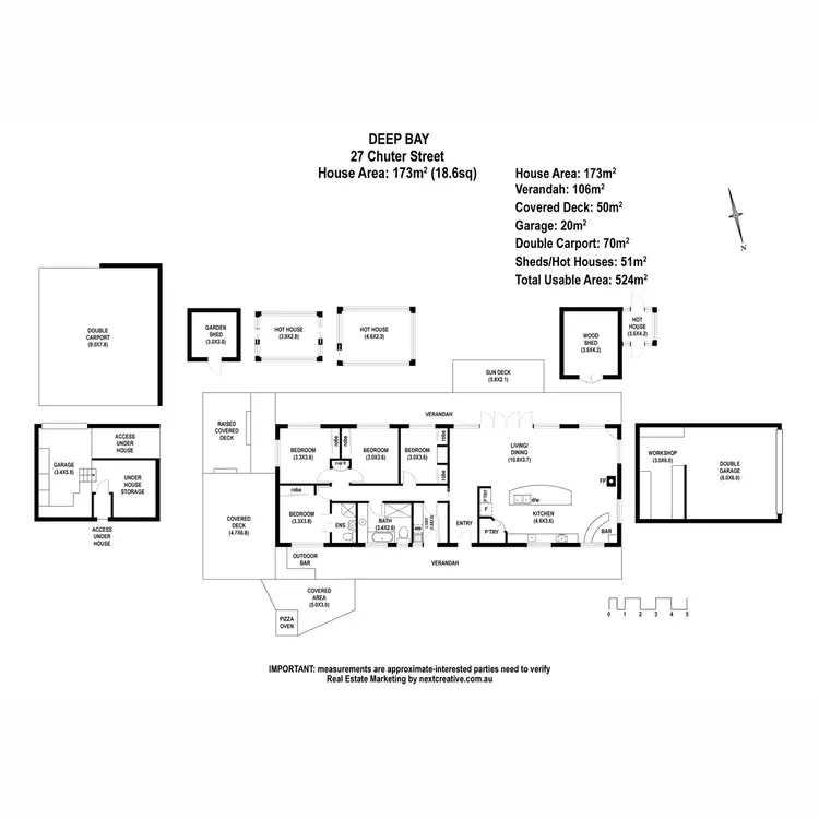 Floorplan of Homely house listing, 27 Chuter Street, Deep Bay TAS 7112