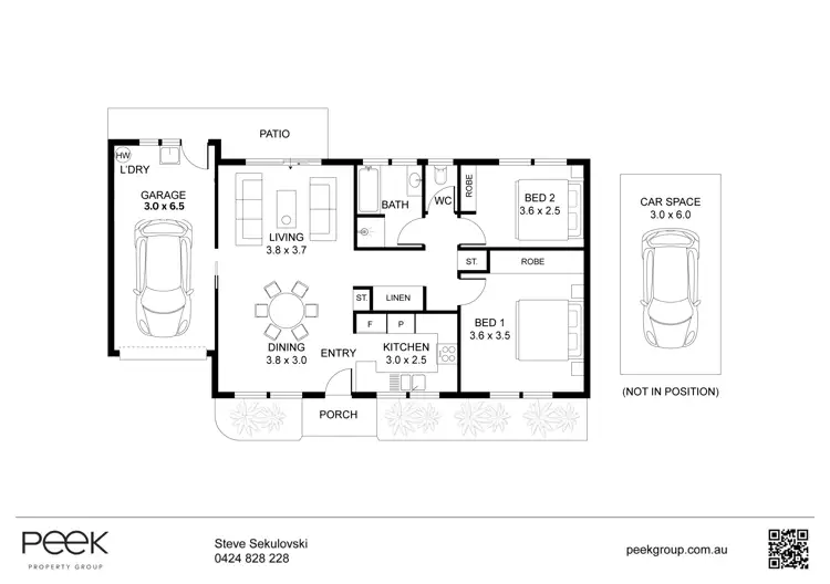 Floorplan of Homely villa listing, 4/7 Ham Street, South Windsor NSW 2756