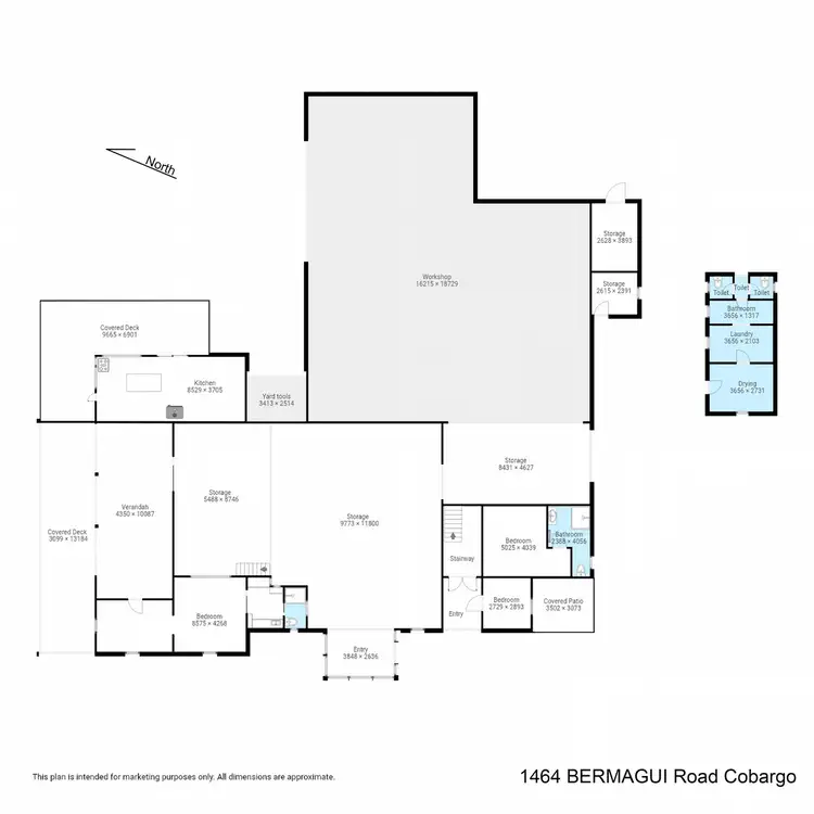 Floorplan of Homely house listing, 1464 Cobargo Bermagui Road, Cobargo NSW 2550