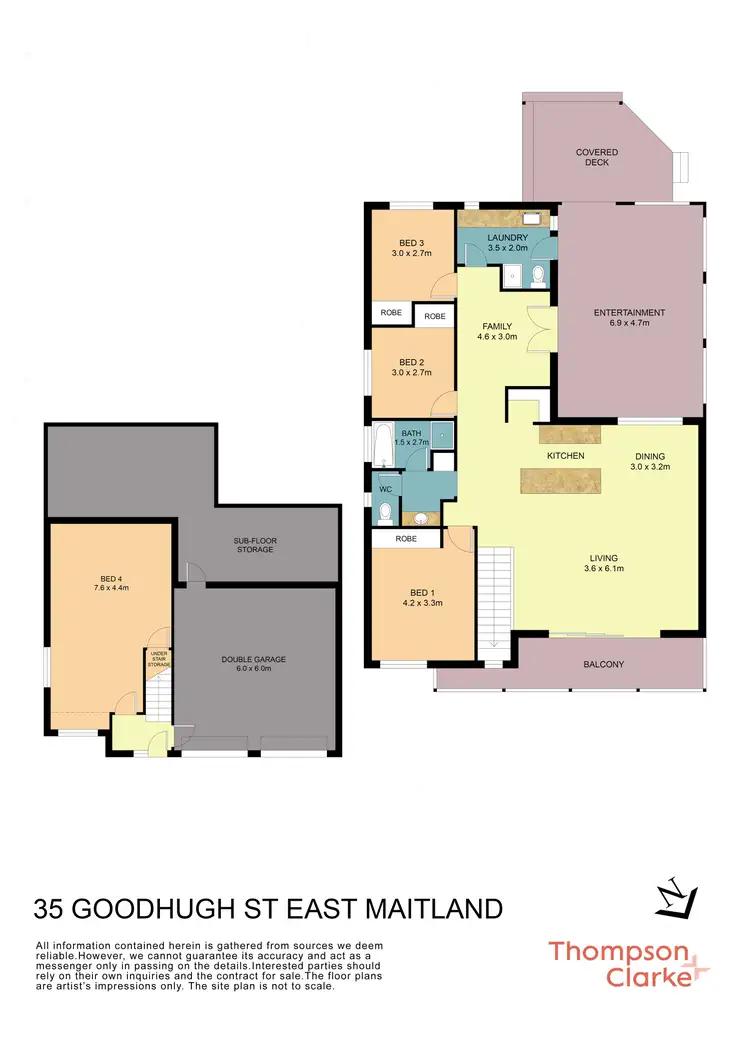 Floorplan of Homely house listing, 35 Goodhugh Street, East Maitland NSW 2323