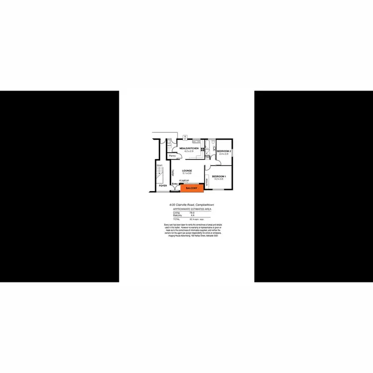 Floorplan of Homely unit listing, 4/30 Clairville Road, Campbelltown SA 5074