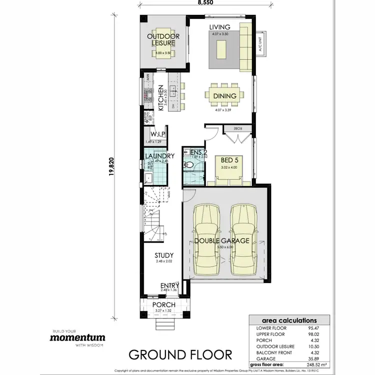 Floorplan of Homely house listing, 26 Whitrod Avenue, Oran Park NSW 2570