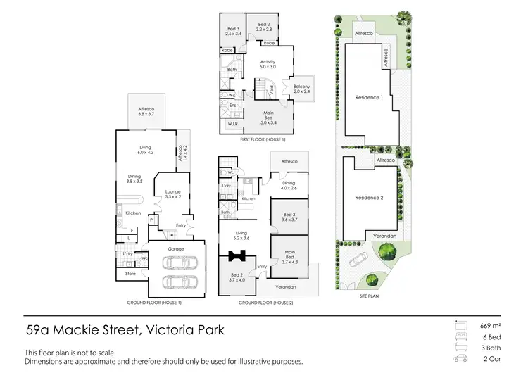 Floorplan of Homely house listing, 59 Mackie Street, Victoria Park WA 6100