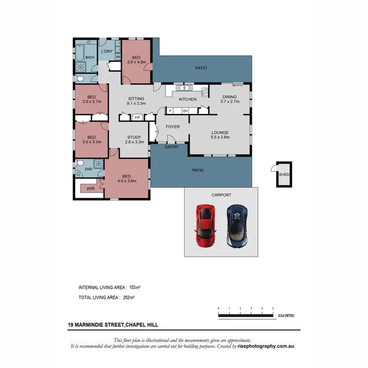 Floorplan of Homely house listing, 19 Marmindie Street, Chapel Hill QLD 4069