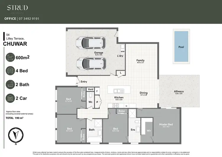 Floorplan of Homely house listing, 54 Lilley Terrace, Chuwar QLD 4306