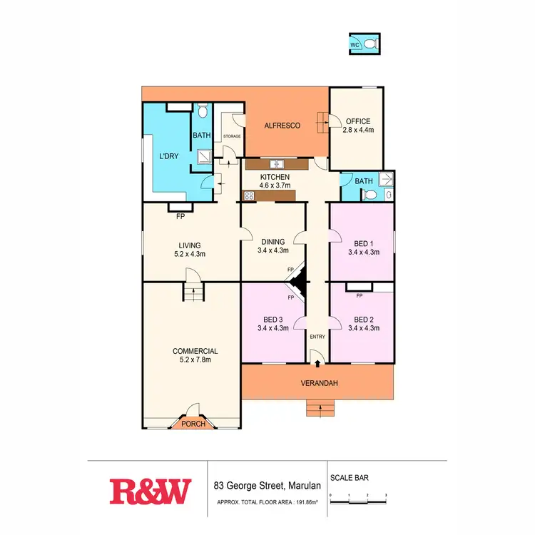 Floorplan of Homely house listing, 83 George Street, Marulan NSW 2579