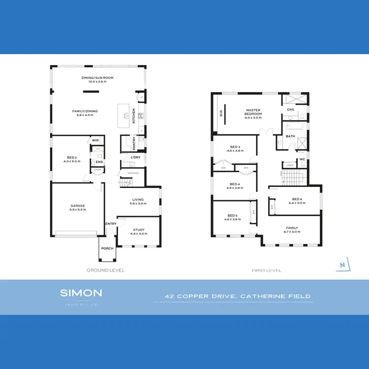 Floorplan of Homely house listing, 42 Copper Drive, Catherine Field NSW 2557