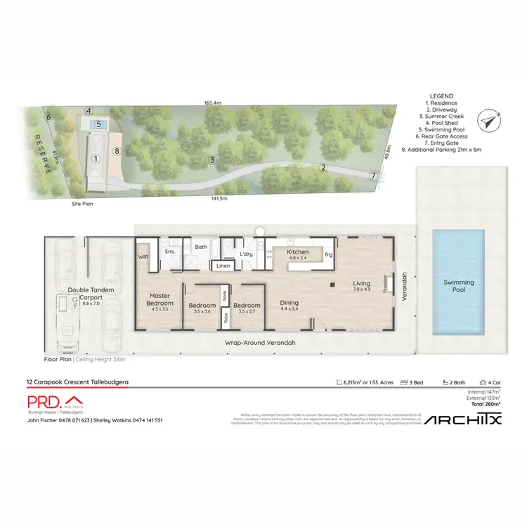 Floorplan of Homely house listing, 12 Carapook Crescent, Tallebudgera QLD 4228
