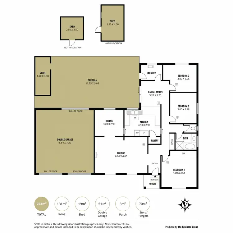 Floorplan of Homely house listing, 23 Solandra Crescent, Modbury North SA 5092