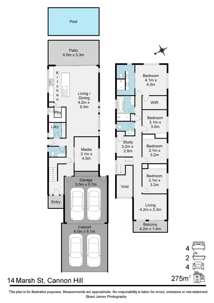 Floorplan of Homely house listing, 14 Marsh Street, Cannon Hill QLD 4170