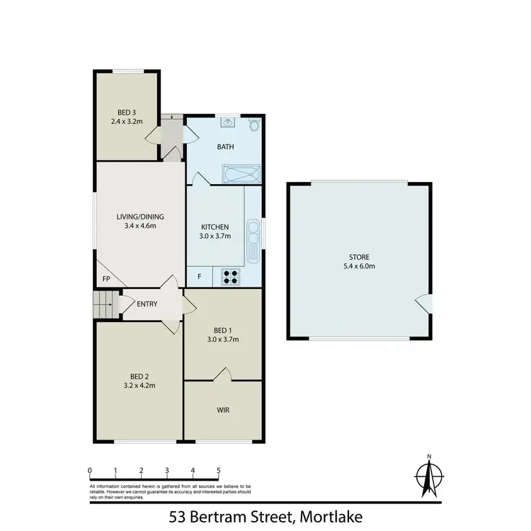 Floorplan of Homely house listing, 53 Bertram Street, Mortlake NSW 2137