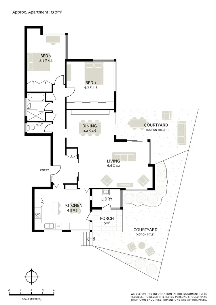 Floorplan of Homely apartment listing, 1/82 Cambridge Street, Stanmore NSW 2048
